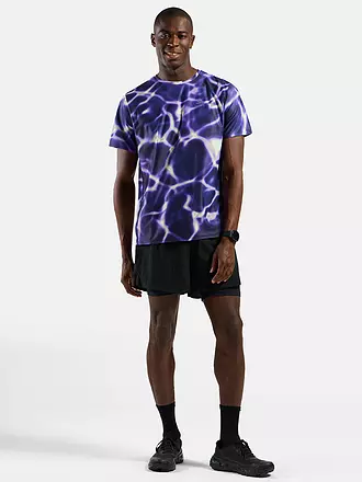 ODLO | Herren Laufshirt Zeroweight Chil Tec Print | 
